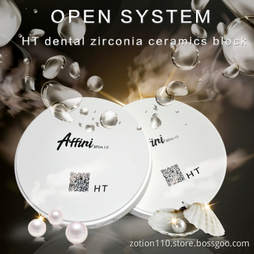 Dental implant cad/cam aystem zirconia ceramic block